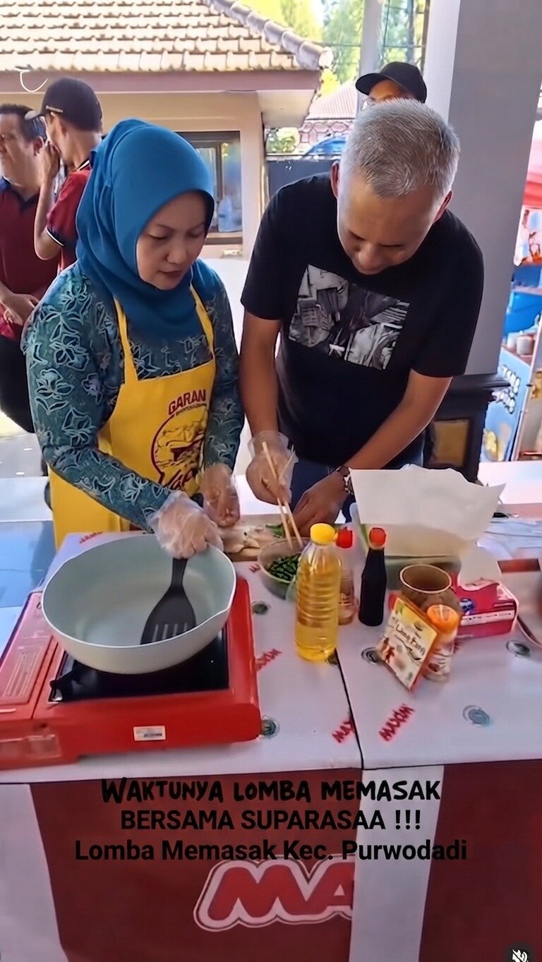Lomba masak bersama SupaRasaa, Kec. Purwodadi